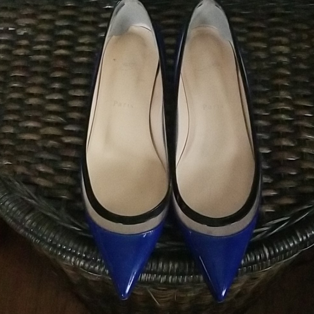 Christian Louboutin pointy-toe flats